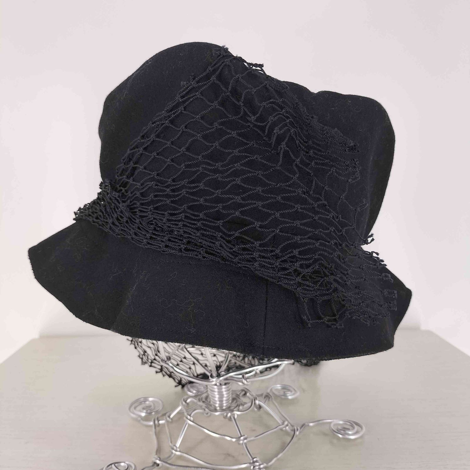 ヨウジヤマモト Yohji Yamamoto ネットデザインハット レディース 表記無