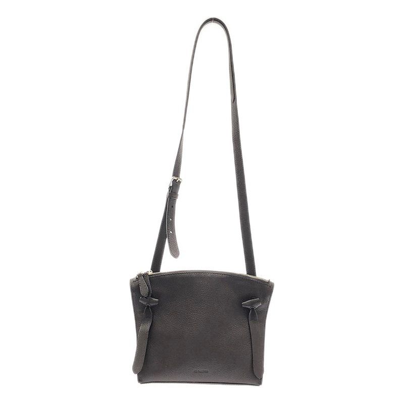 【美品】  JIL SANDER / ジルサンダー | Hill レザー ショルダーバッグ | ダークブラウン | レディース 美品】 JIL SANDER / ジルサンダー | Hill レザー ショルダーバッグ
