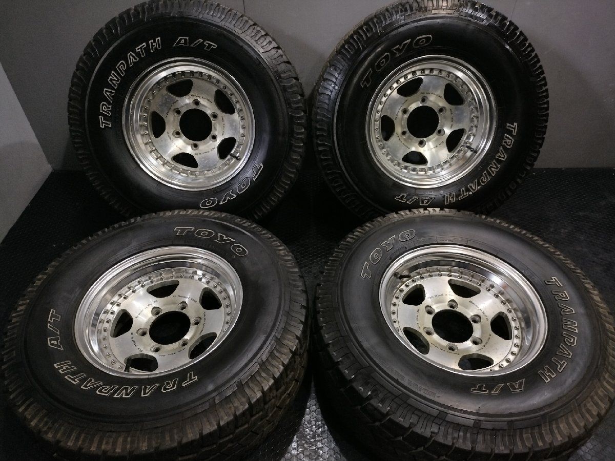 TOYO TRANPATH A/T 31×10.50R15LT】夏タイヤ【Weds MUD MASTER 15 