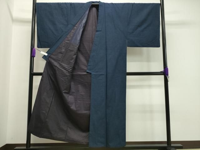 平和屋着物●男性 紬 アンサンブル 霞文 正絹 CAAX5752gh