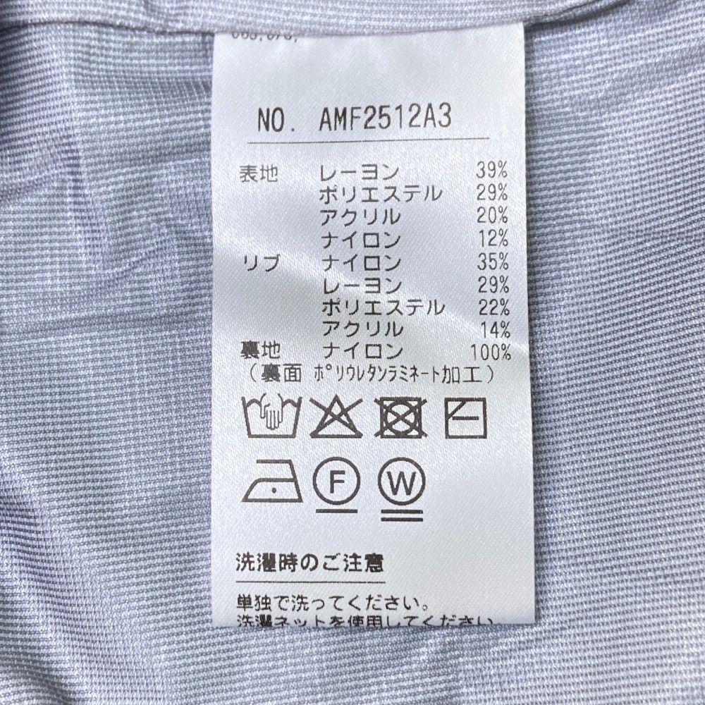 サイズ：M AND PER SE アンパスィ ハーフジップニットセーター