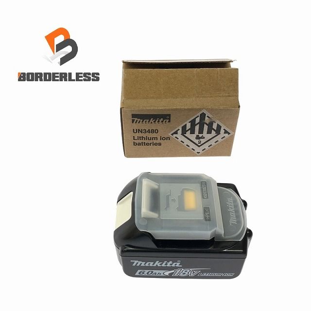 ☆未使用品☆ makita マキタ 18V 6.0Ah 純正リチウムイオン