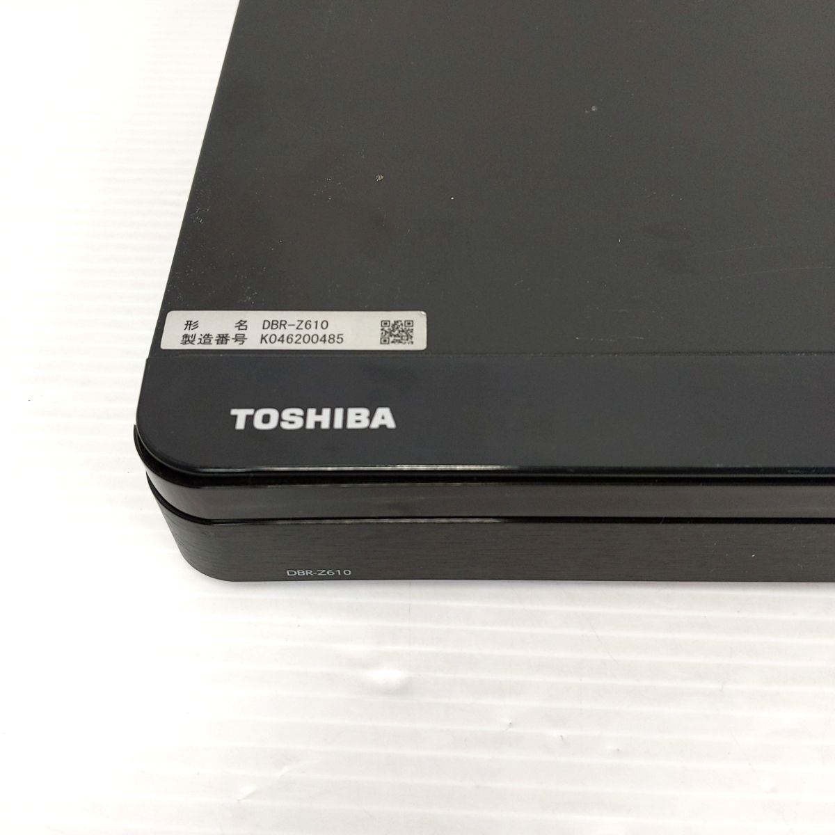 中古品】東芝 ブルーレイディスク レコーダー REGZA 2016年製 DBR-Z610 〇YR-52498〇 - メルカリ