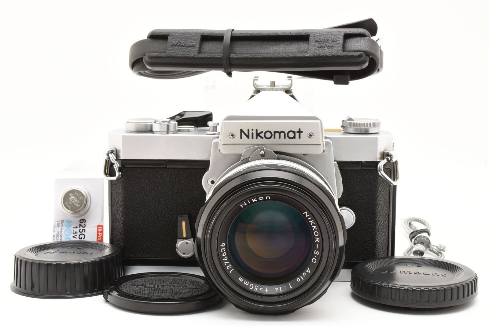 フィルムカメラ Nikon Nikomat FTN + 50mm F1.4 中古】 ニコン ニコマート FTN シルバー 50mm F1.4 セット Nikon