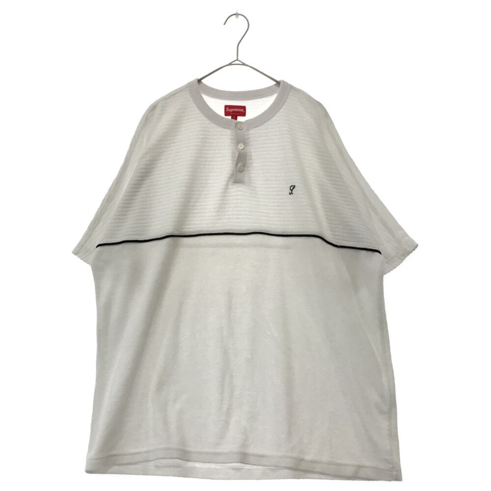 SUPREME シュプリーム★テリーヘンリーTシャツ Supreme (シュプリーム) 20SS テリー パイル ヘンリーネック T