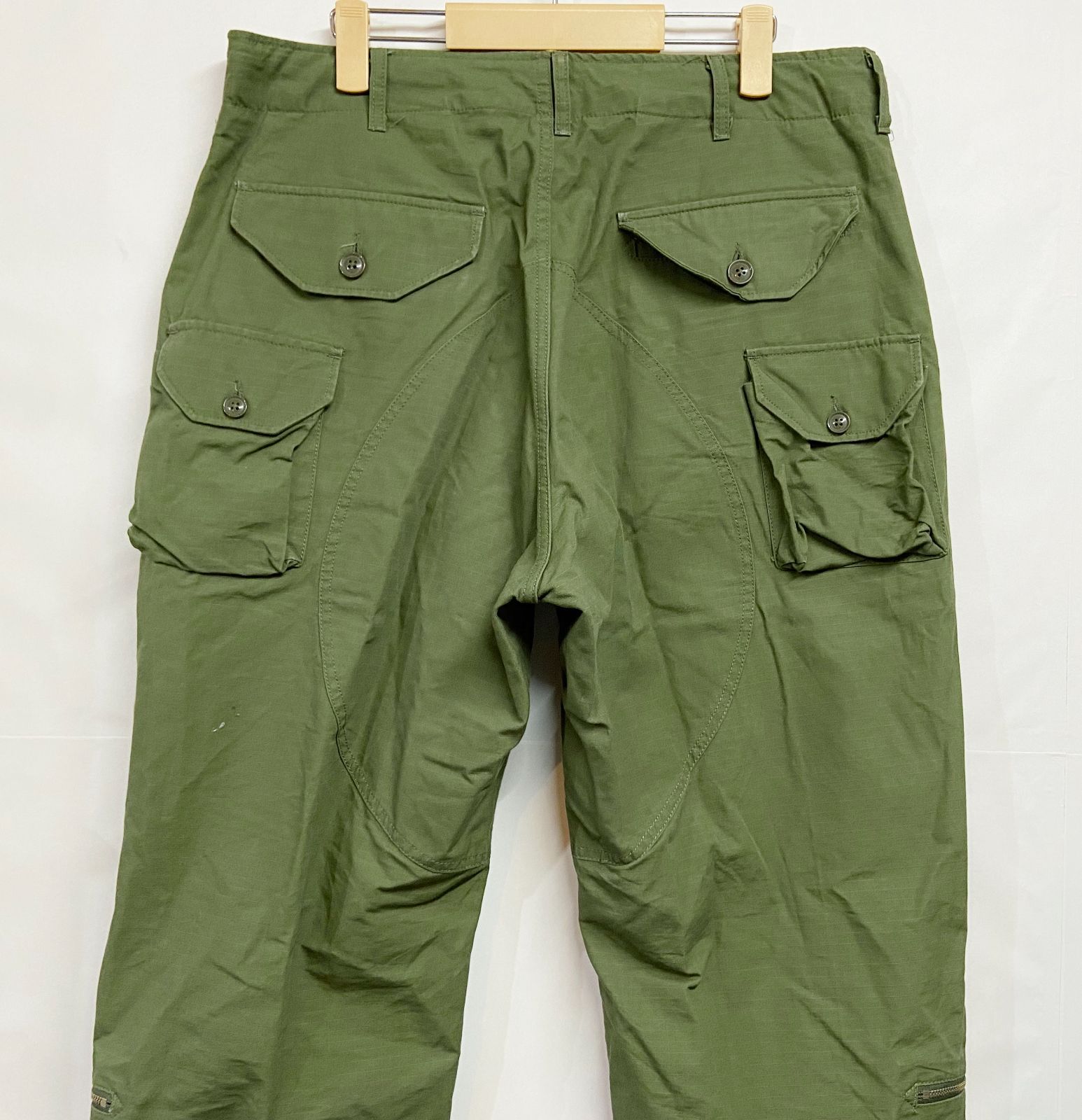 ENGINEERED GARMENTS × BEAMS PLUS 別注 Flight Pants Cotton Ripstop エンジニアードガーメンツ ビームスプラス フライトパンツ コットンリップストップ