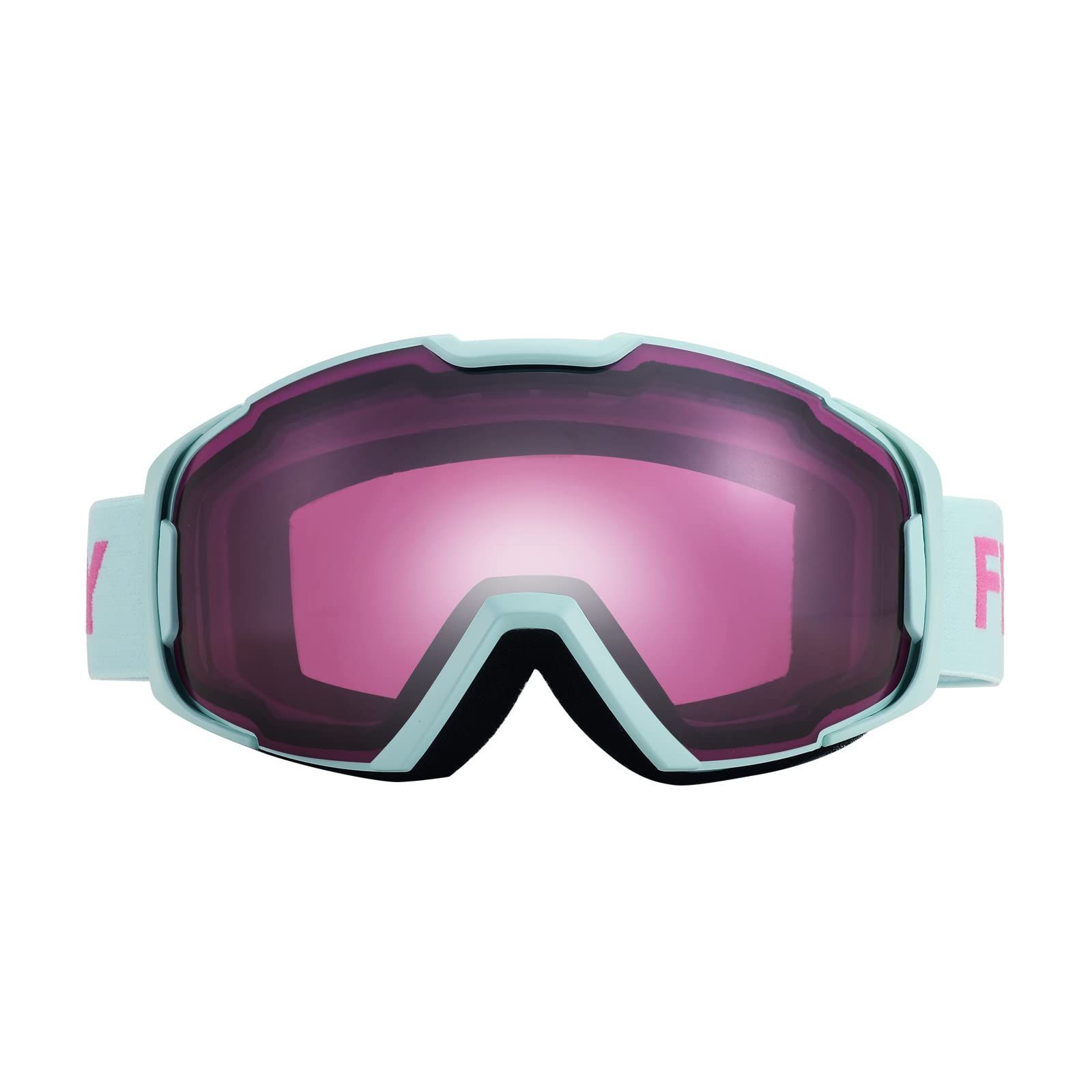 FEISEDY] スノーボード ゴーグル レディース スキーゴーグル メガネ