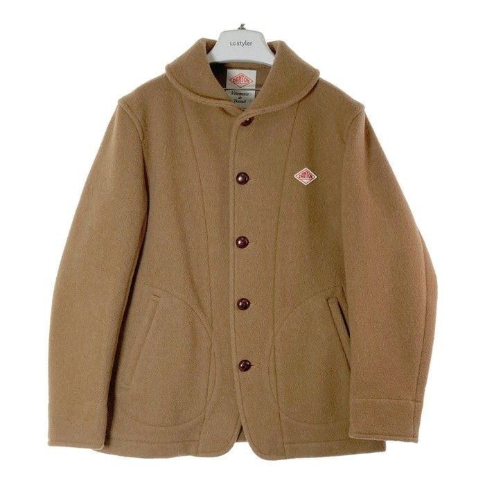 ☆DANTON ダントン ショールカラー ウールモッサジャケット