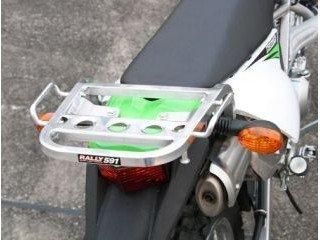 4営業日で発送 ラリー RALLY ラリー５９１アルミキャリア ＫＬＸ１２５ Ｄトラ１２５ ＲＹ５９１２８ フェンダーバッグ不可
