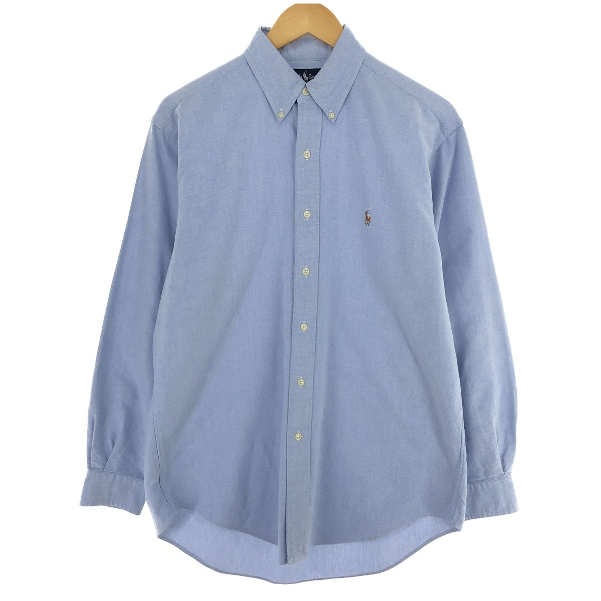 古着 ラルフローレン Ralph Lauren YARMOUTH 長袖 ボタンダウンシャツ メンズM相当/eaa469702