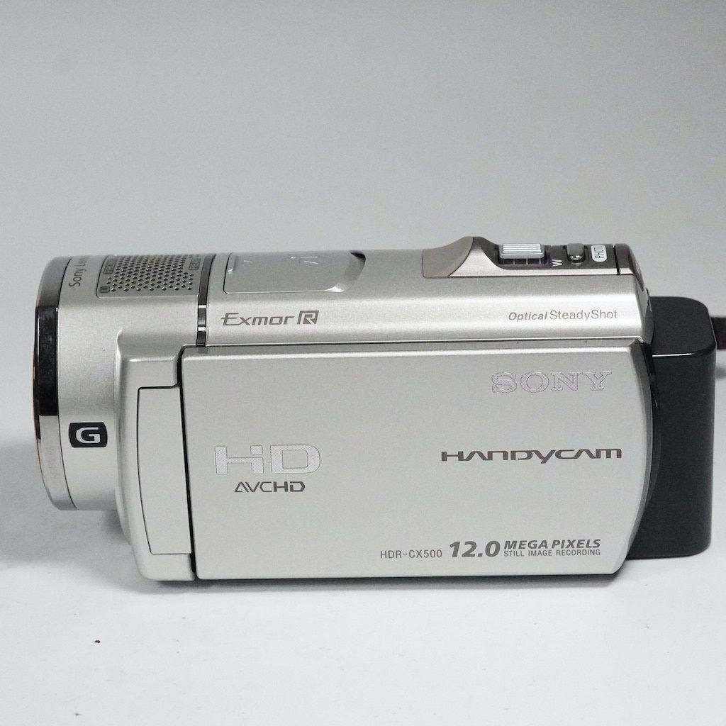 SONY ソニー HDR-CX500V シルバー 動作OK 返金保証 /2012 - メルカリ