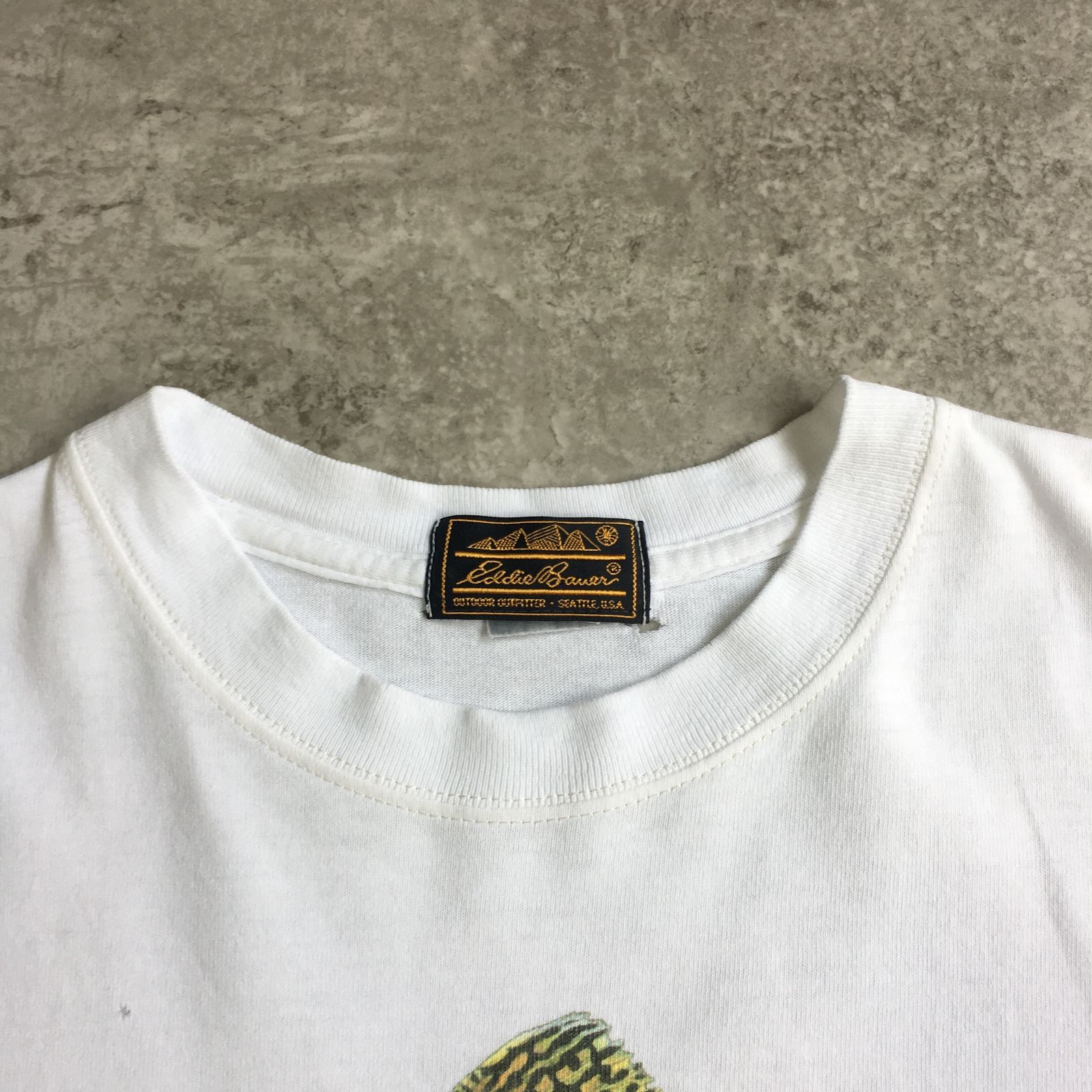 80s 90s エディバウアー　Tシャツ　魚　eddie bauer 80s 90s エディバウアー Tシャツ 魚 eddie bauer 80s 90s エディ