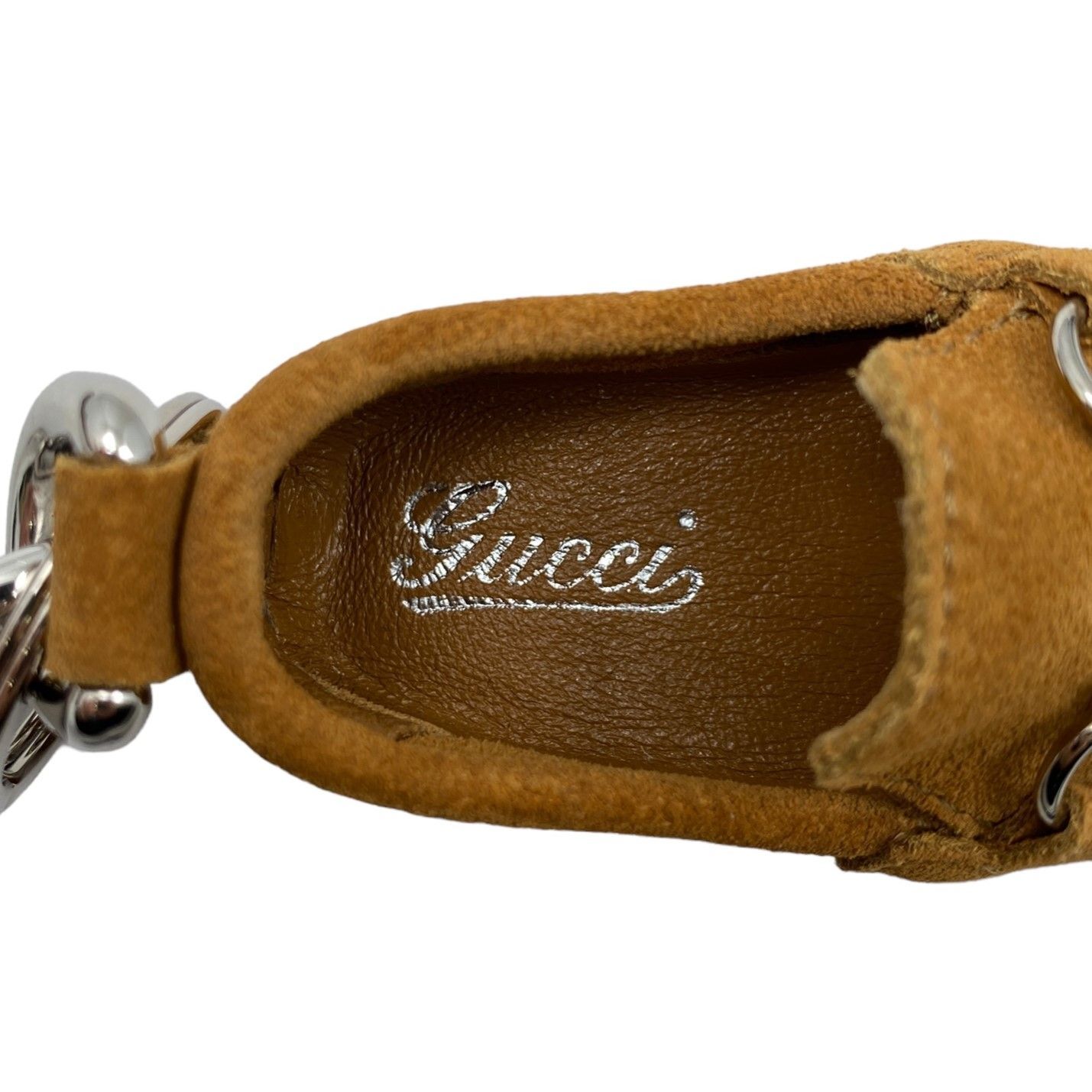 ☆EM0324 GUCCI グッチ ホースビット モカシン キーホルダー