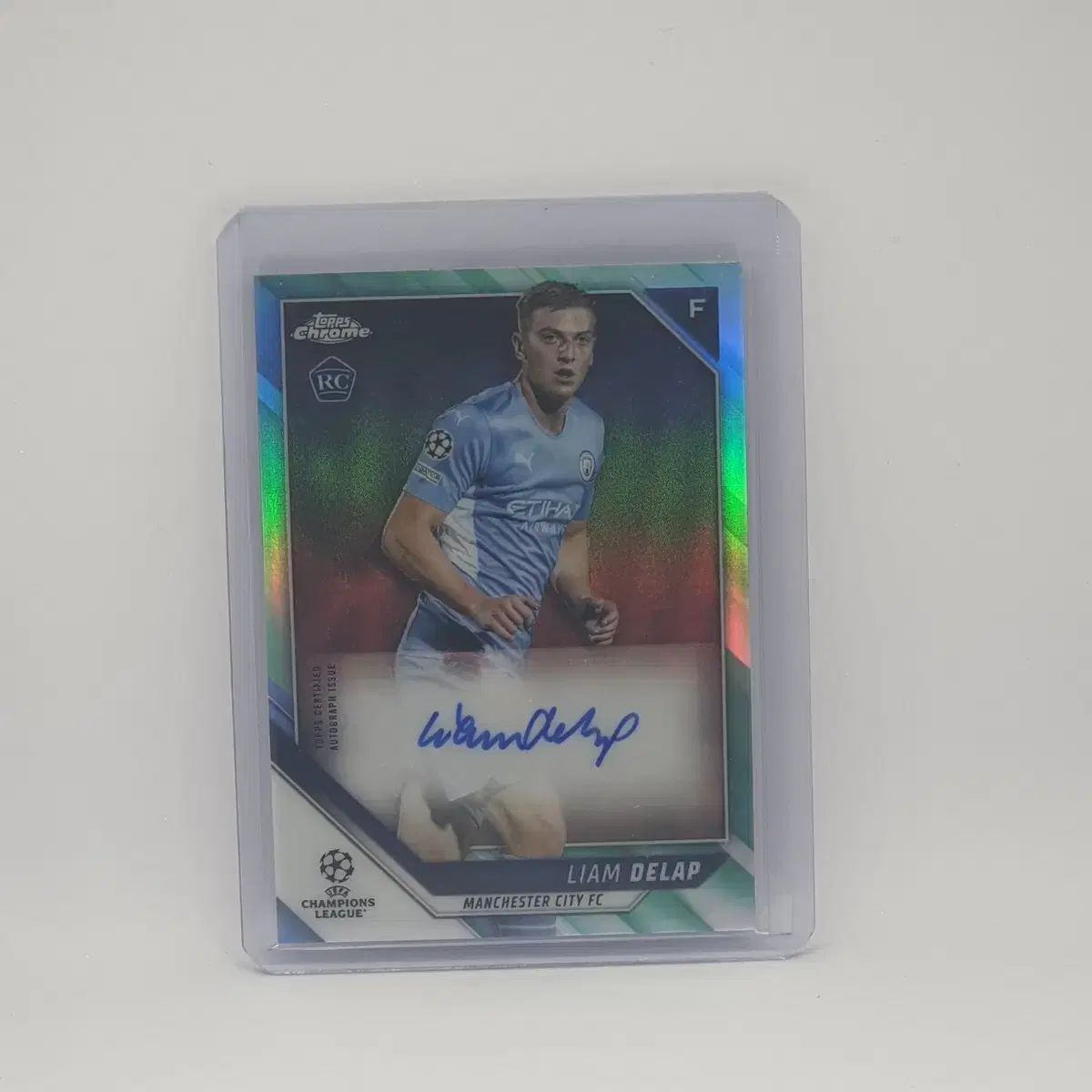 チェルシー 転校生 TOPPS トップス クロム リアム デラップ ルーキーオート 199