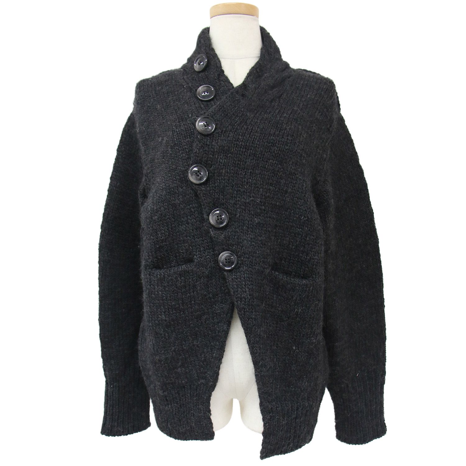 DEUXIEME CLASSE - 美品 22SS EVERYDAY I LIKE. エブリデイアイライク ドゥーズィエムクラス クルーネック ニット カーディガン ブルー レディース 古着 中古 USED 美品 22SS EVERYDAY I LIKE. エブリデイアイライク