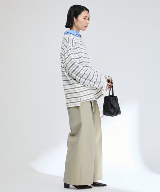 MA Firsthand マ ファーストハンド 25SS バスクボーダー クロップ プル