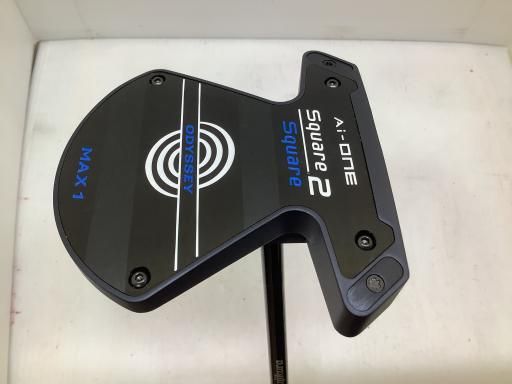 オデッセイ Ai-ONE SQUARE 2 SQUARE MAX 1 カスタム パター PT 純正特注シャフト フレックスその他 メンズ 男性用 右利き 右用 Bランク ゴルフクラブ