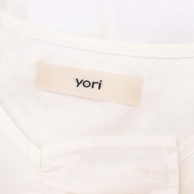 yori ヨリ フロントフリルシャツ - トップス