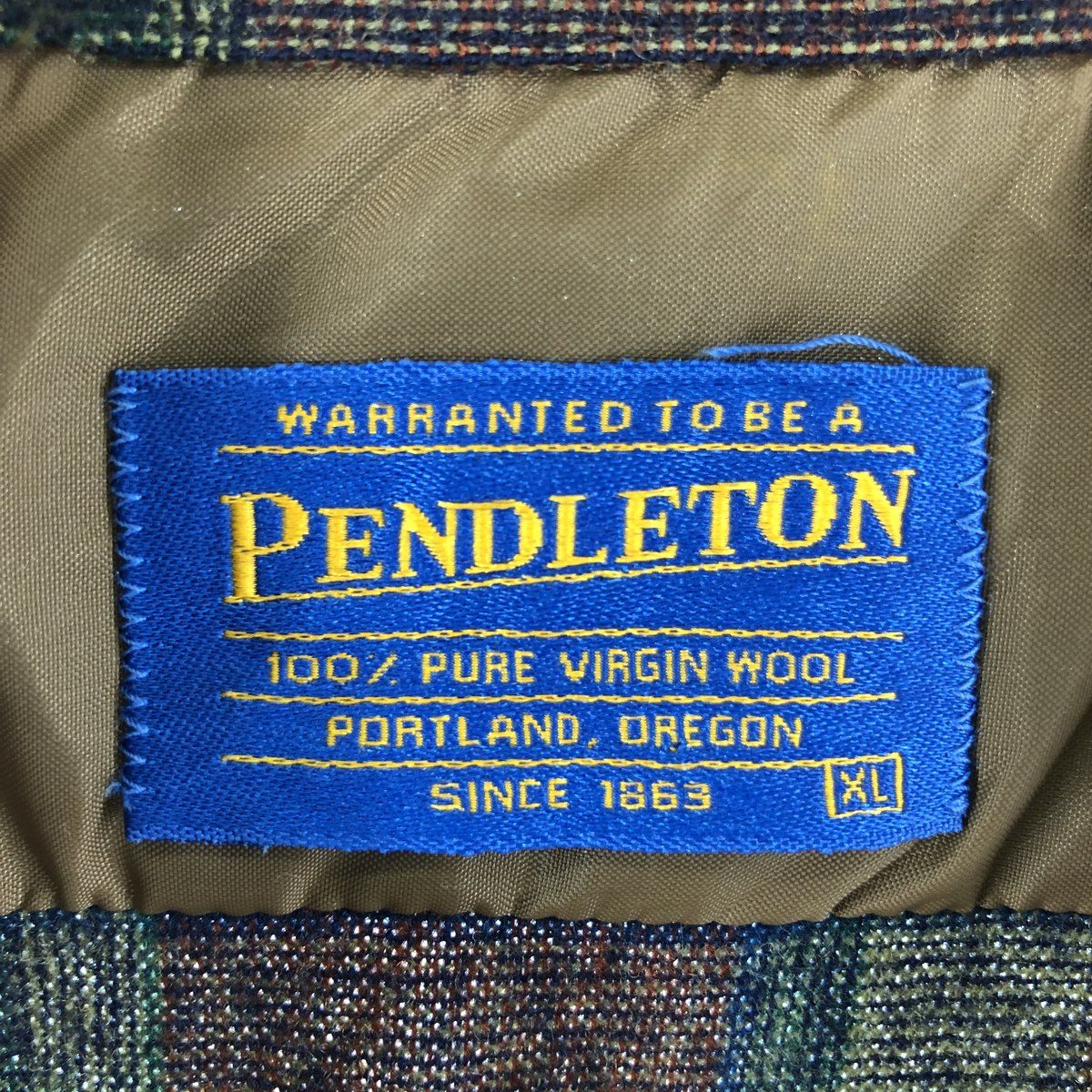 40年代 ペンドルトン PENDLETON チェック柄 ボードシャツ ウールボックスシャツ メンズL ヴィンテージ /eaa367410