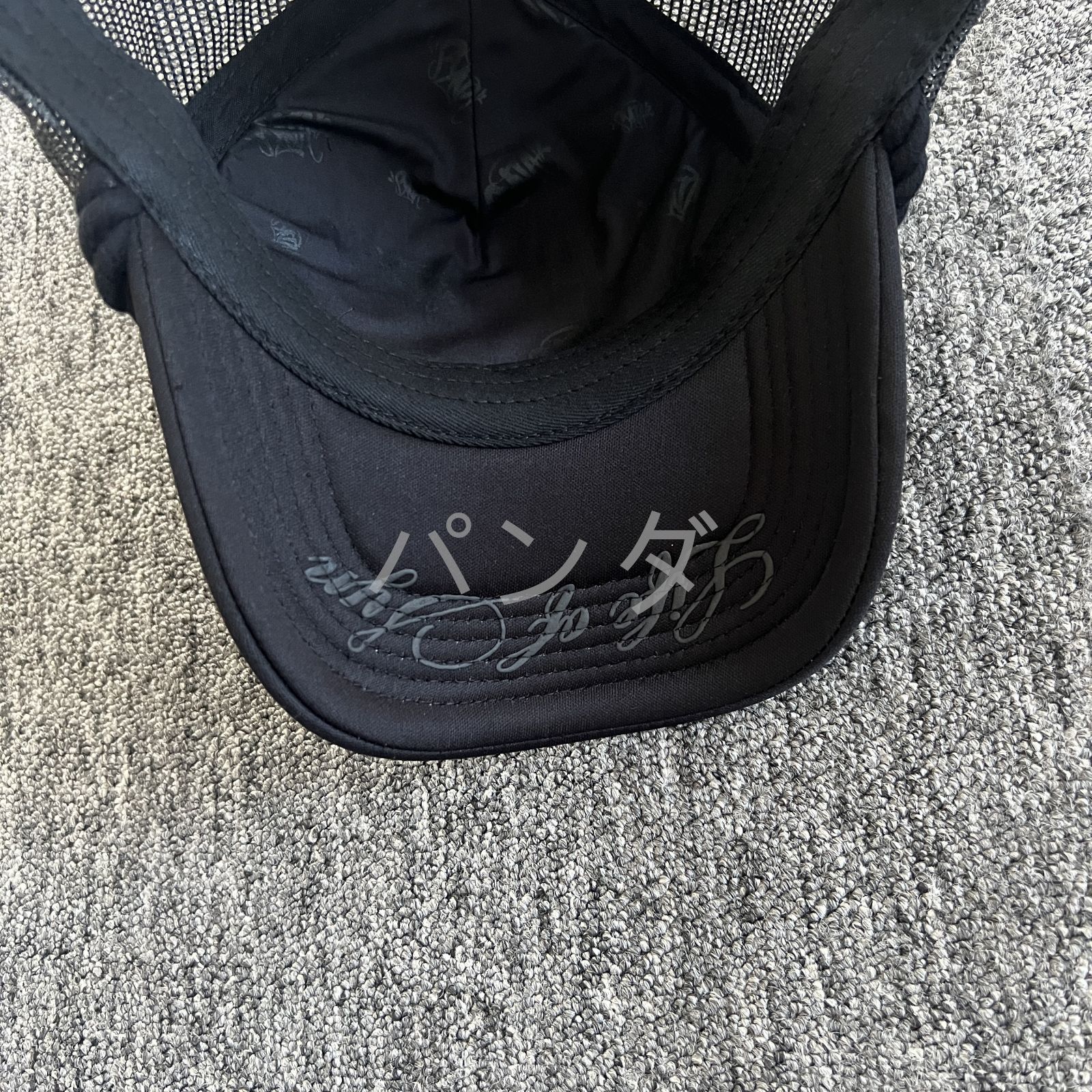 SYNA WORLD シナワールド TRUCKER キャップ ブラック メッシュ