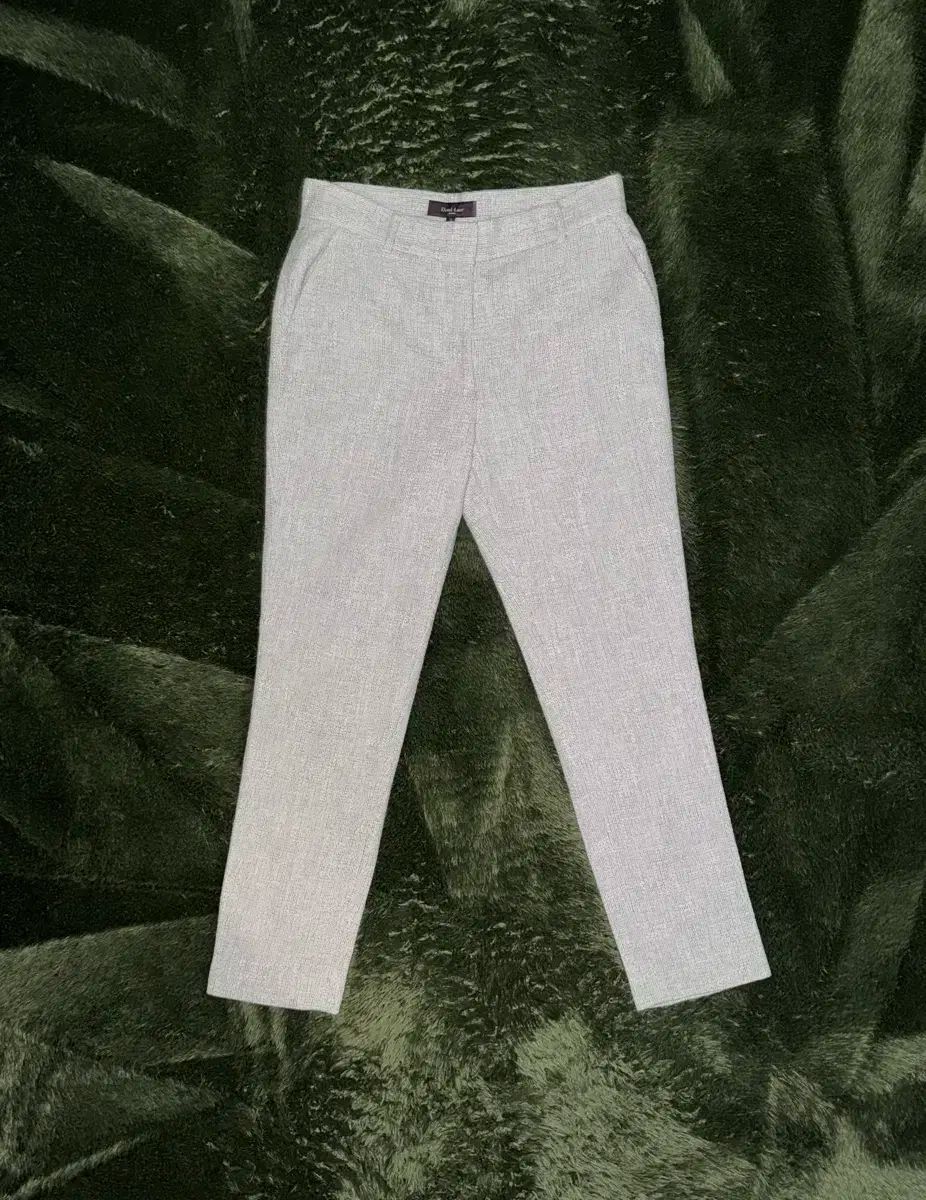 38 DEMI LUXE BEAMS BEAMS ビームス テクスチャー スラックス ベージュ