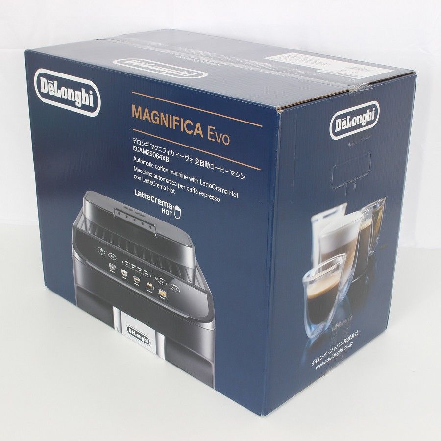 未開封 デロンギ マグニフィカ イーヴォ ECAM29064XB コンパクト全自動エスプレッソマシン DeLonghi 本体