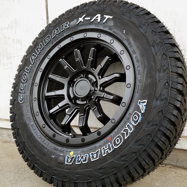 16インチ タイヤホイール 4本セット 国産 YOKOHAMA GEOLANDAR X-AT G016 235|70R16 ヨコハマ ジオランダー オールテレーン デリカD5 RAV4 CX-5 アウトランダー 純正車高 ノーマル車高 装着