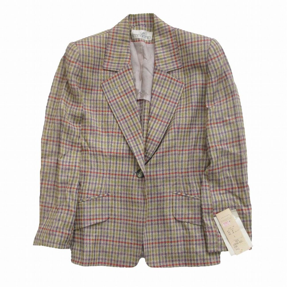 未使用品 GIVENCHY ジバンシィ ヴィンテージ リネン シルク