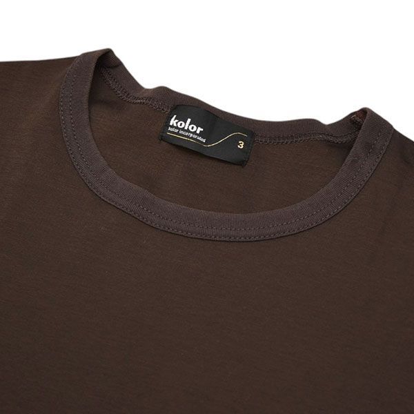 KOLOR カラー 2021SS ハイゲージコットンストレッチTシャツ