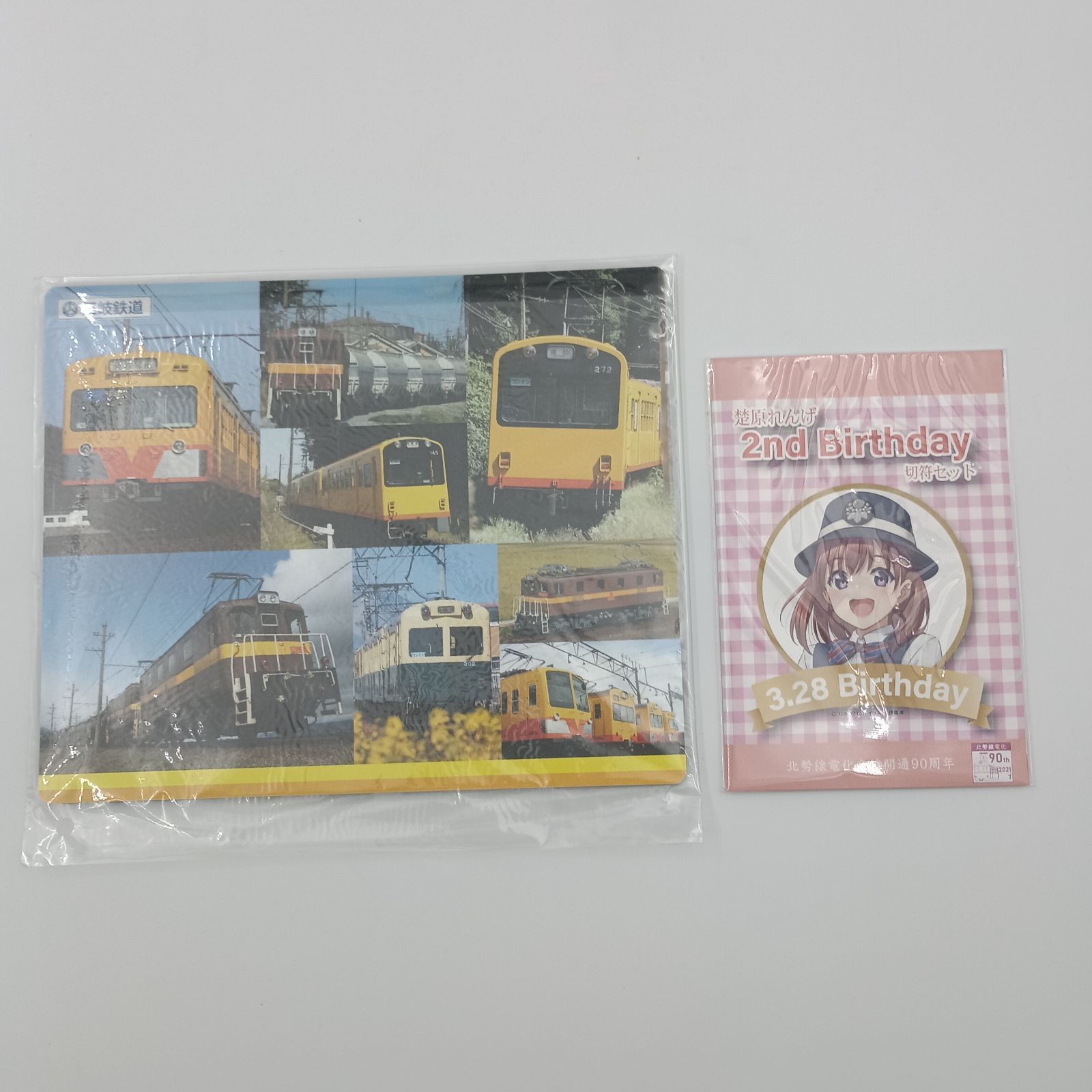 KS-0002】三岐鉄道グッズ5点セット 北勢線電化全線開通 90周年