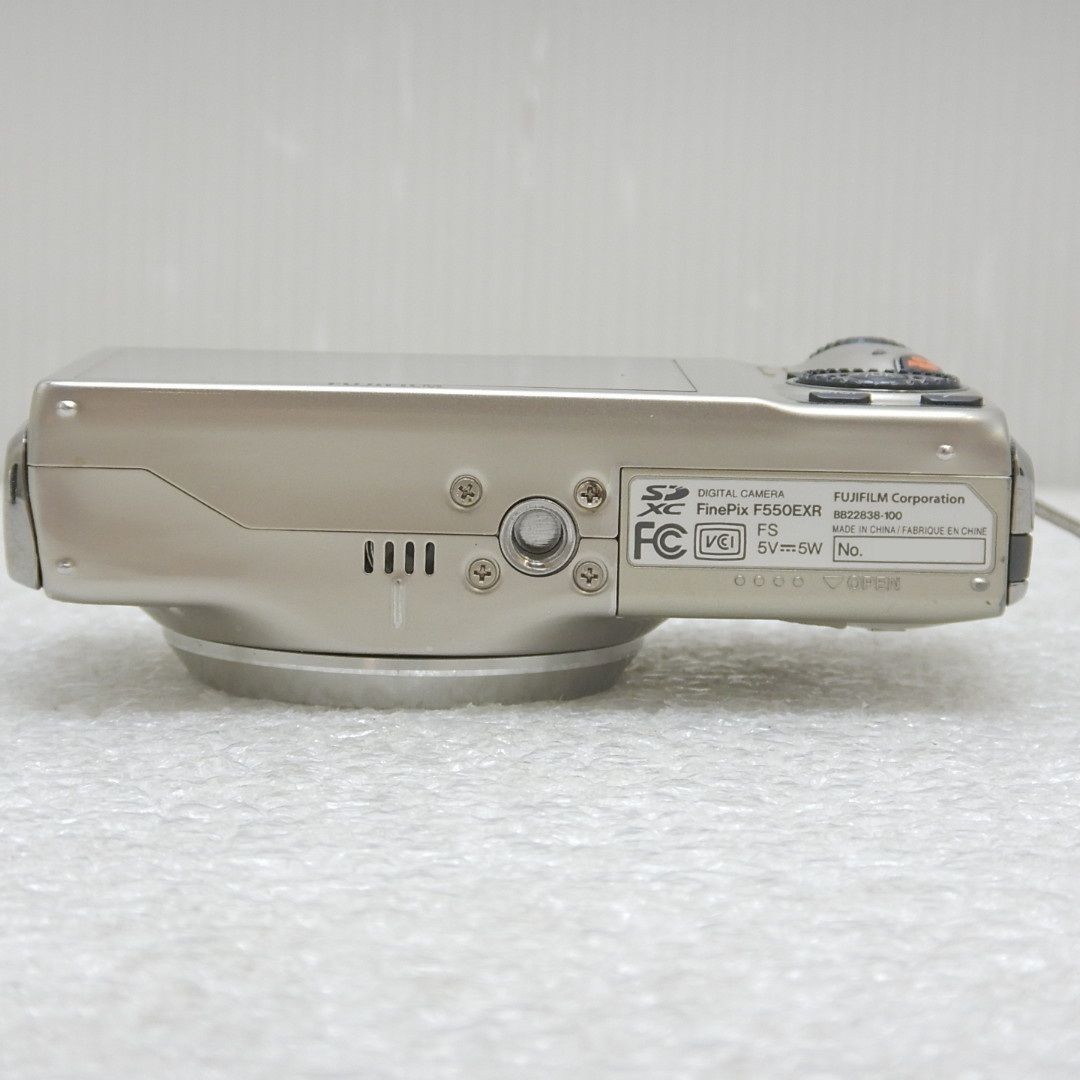 ジャンク 未検査】FUJIFILM FinePix F550EXR シャンパンゴールド
