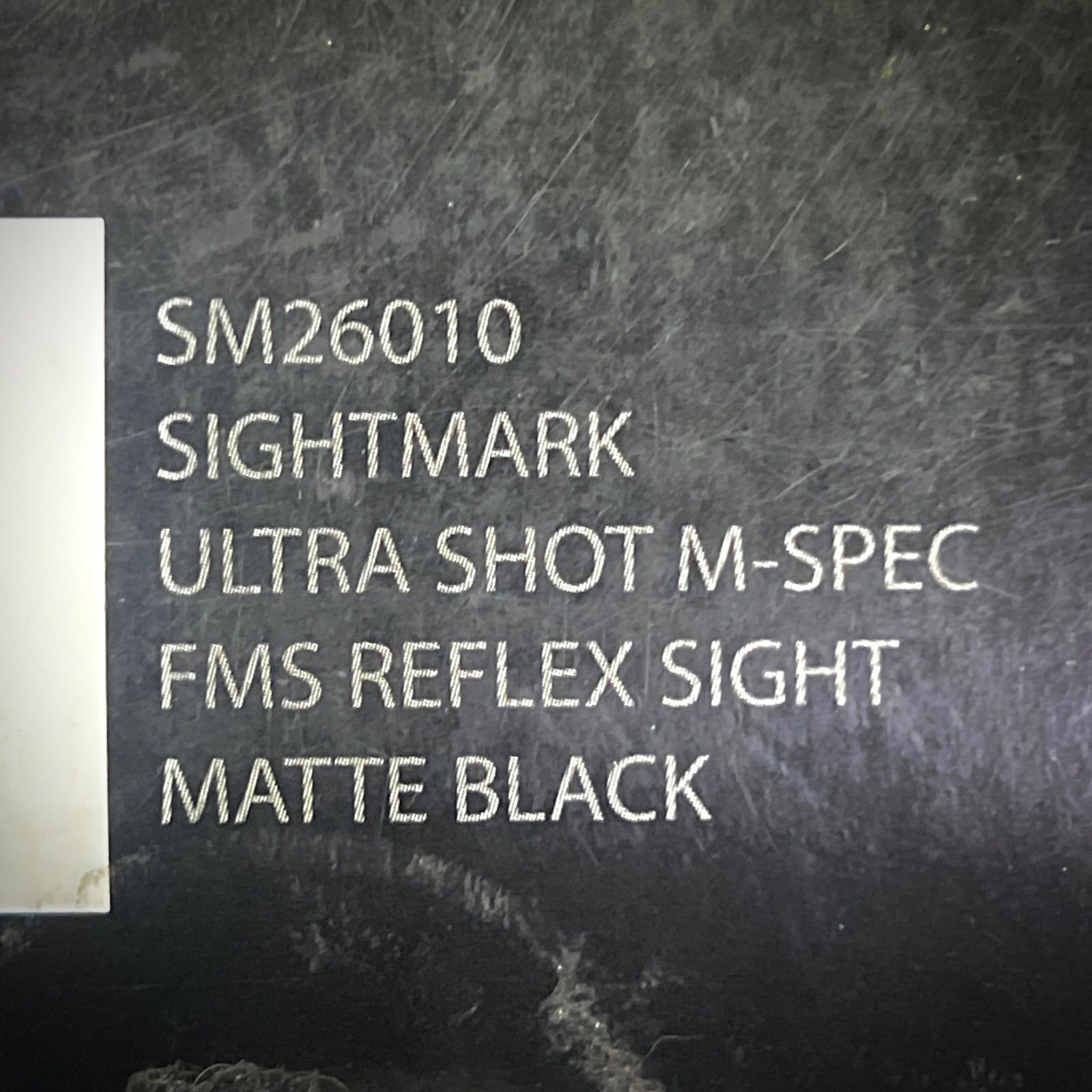 中古 SightMark Ultra Shot M-Spec FMS Reflex Sight BK SM26010 - メルカリ