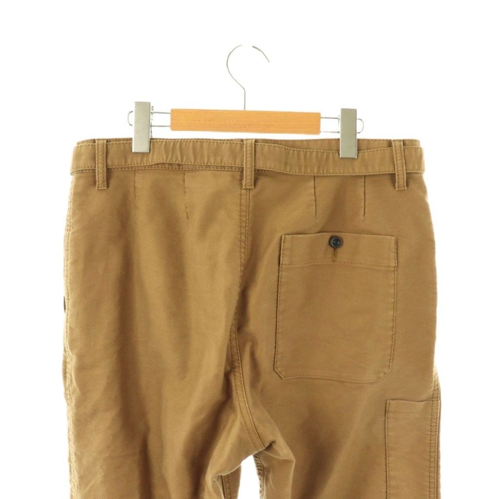 サカイ sacai コットン ベルテッド テーパードパンツ 3 ベージュ 24  