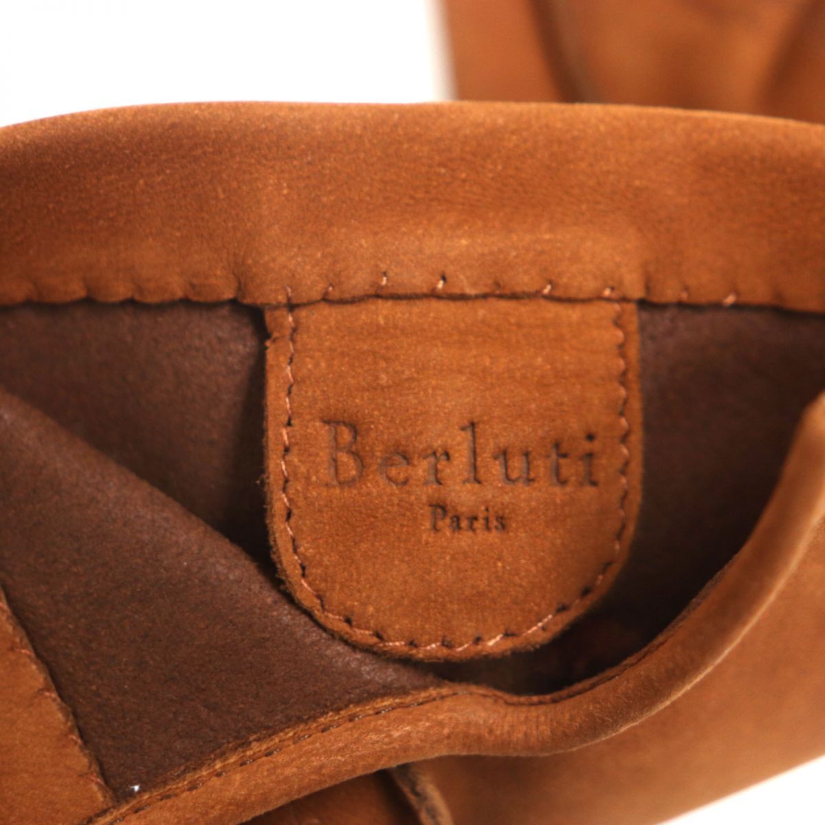 極美品▽Berluti ベルルッティ カリグラフィ スウェード