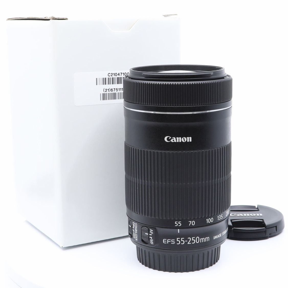 品)Canon 望遠ズームレンズ EF-S55-250mm F4-5.6 IS STM APS-C対応 EF