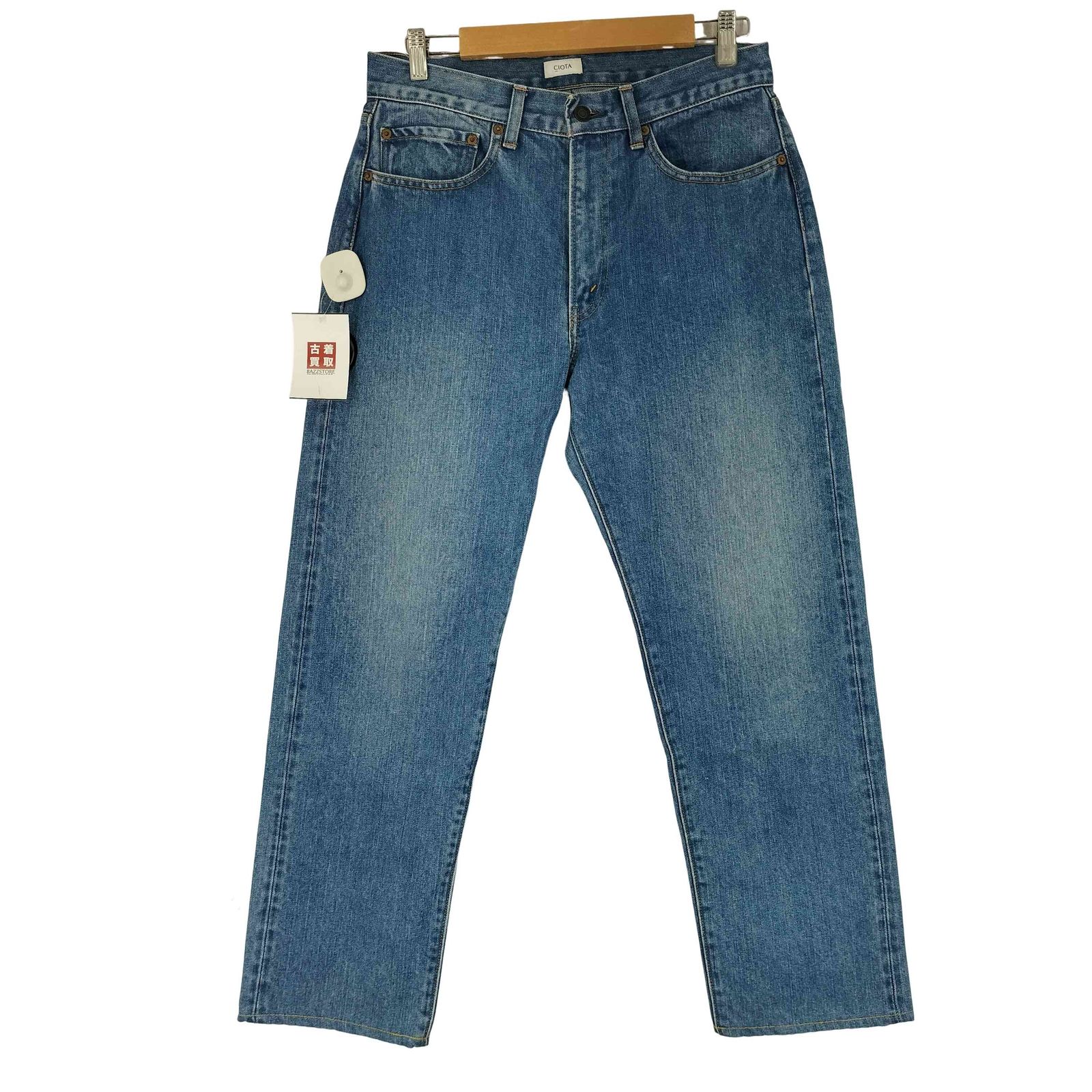 シオタ CIOTA インディゴ スビンコットン 13.5oz テーパードデニム 