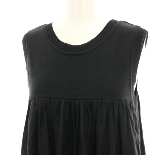 TORRAZZODONNA ブラックノースリーブ TORRAZZODONNA ブラックノースリーブ Torrazzo Donna