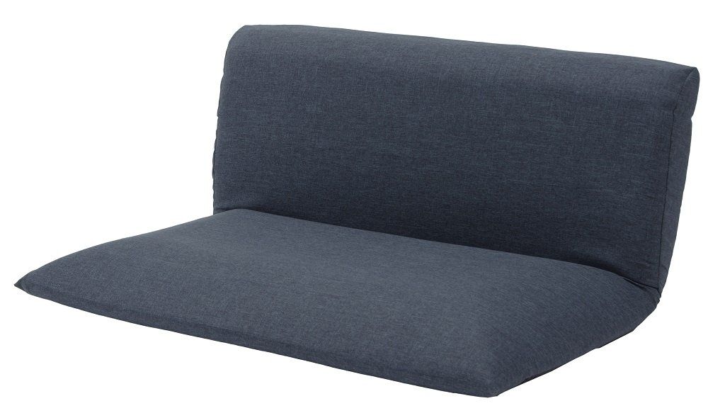 セルタン cellutane ローソファー 1人掛け LIBERA リベラ デニム調インディゴブルー 背リクライニング 高反発 日本製 A227a-612DBL