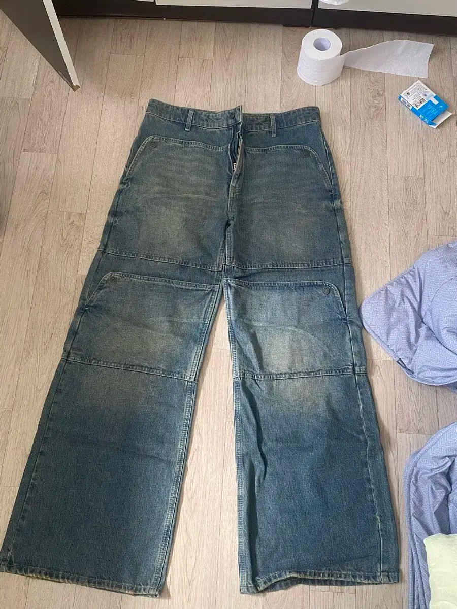 guess usa by erl ユーティリティー パンツ 32