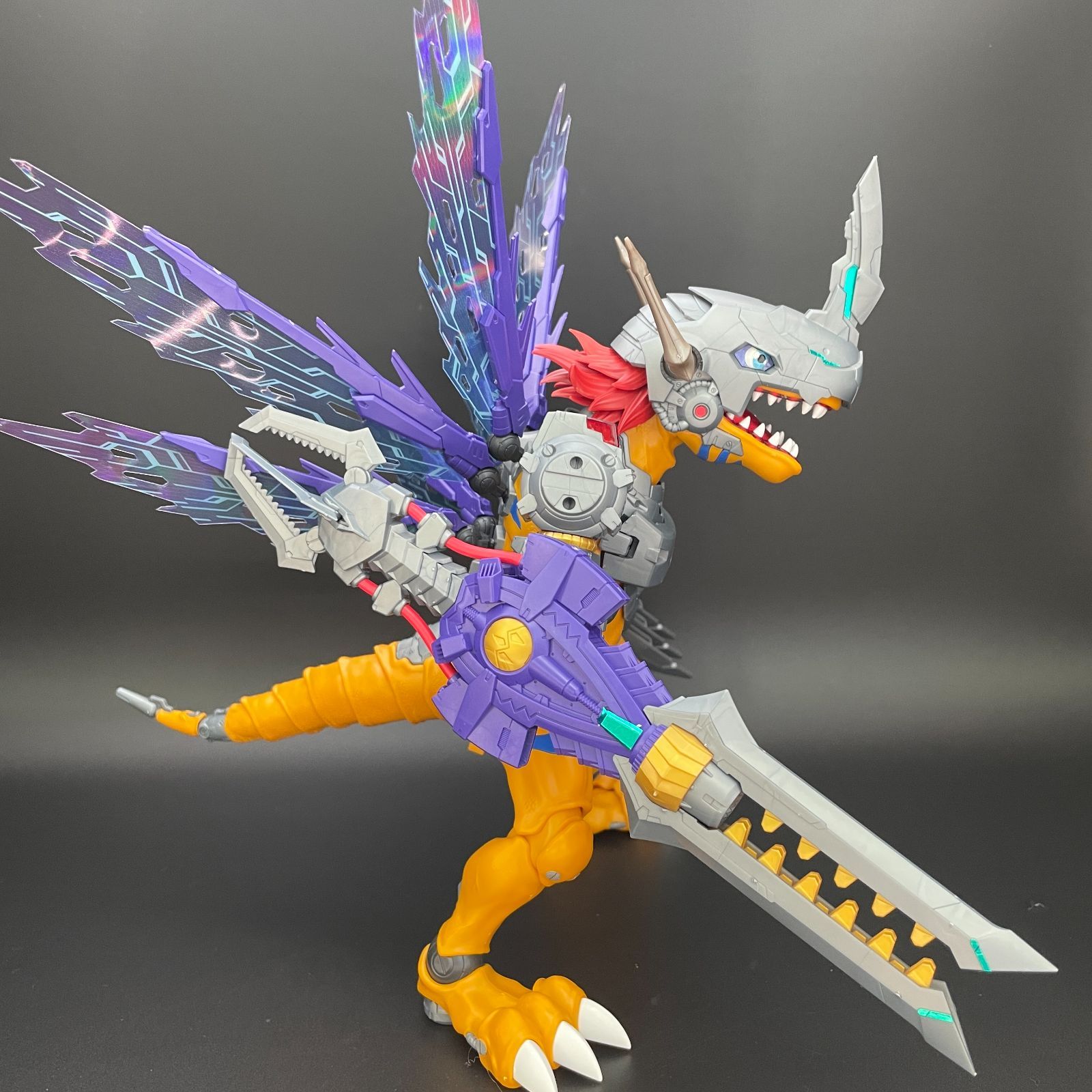 デジモンアドベンチャー　メタルグレイモン(ワクチン種)プラモデル完成品 デジモンアドベンチャー：』から「メタルグレイモン（ワクチン種