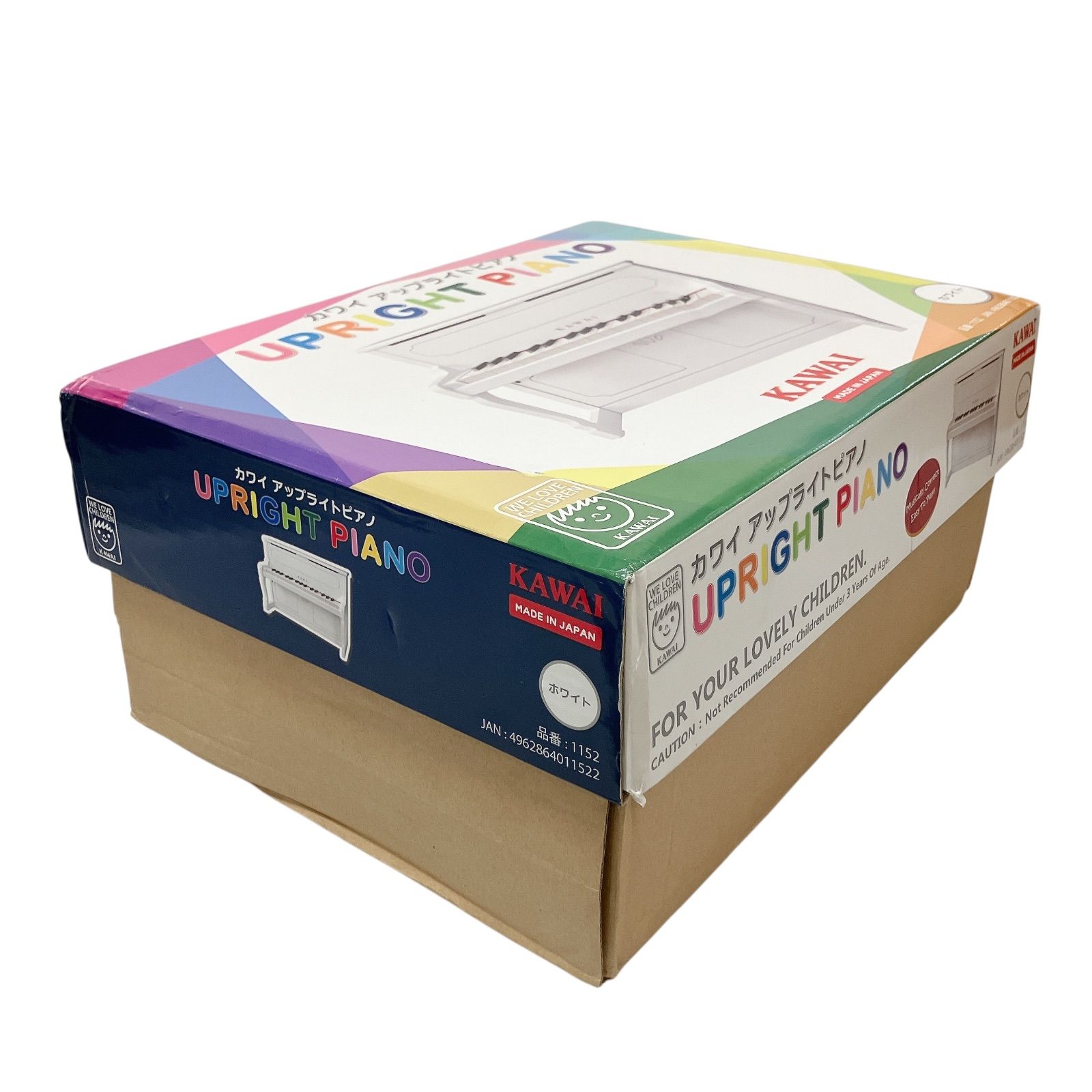 WJ28【未使用】KAWAI カワイ アップライトピアノ ミニピアノ 白