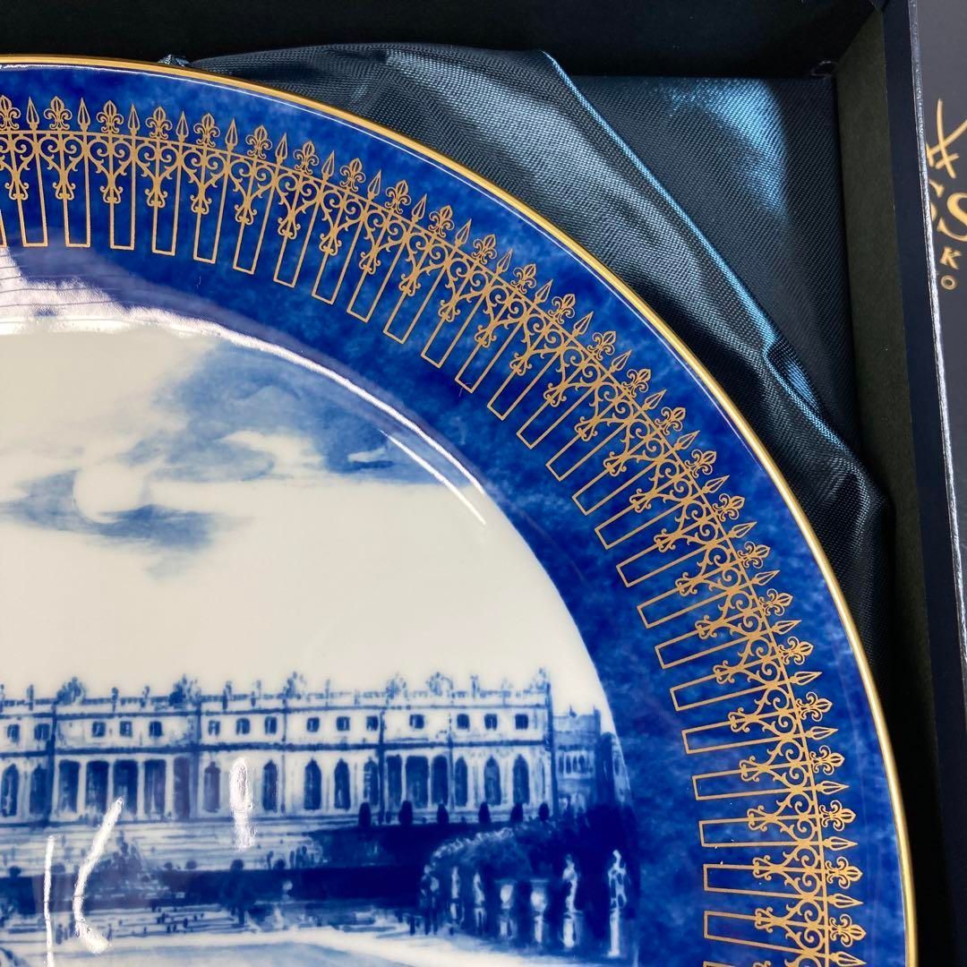 ☆洋3 マイセン2014年 イヤープレート「ベルサイユ」共箱 直径27