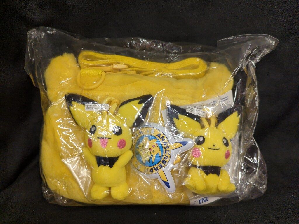 ANA ポケットモンスター ピカチュウ・ピチュー兄弟 なかよしバッグ