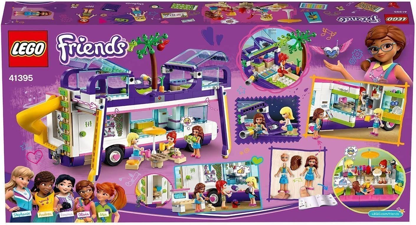レゴ(LEGO) フレンズ フレンズのうきうきハッピー・バス 41395 おもちゃ ブロック 女の子 8歳以上並行輸入品 サイトでお買い 