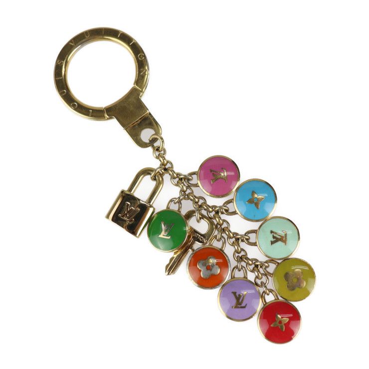 LOUIS VUITTON ルイ ヴィトン キーホルダー M65381 メタル マルチ 