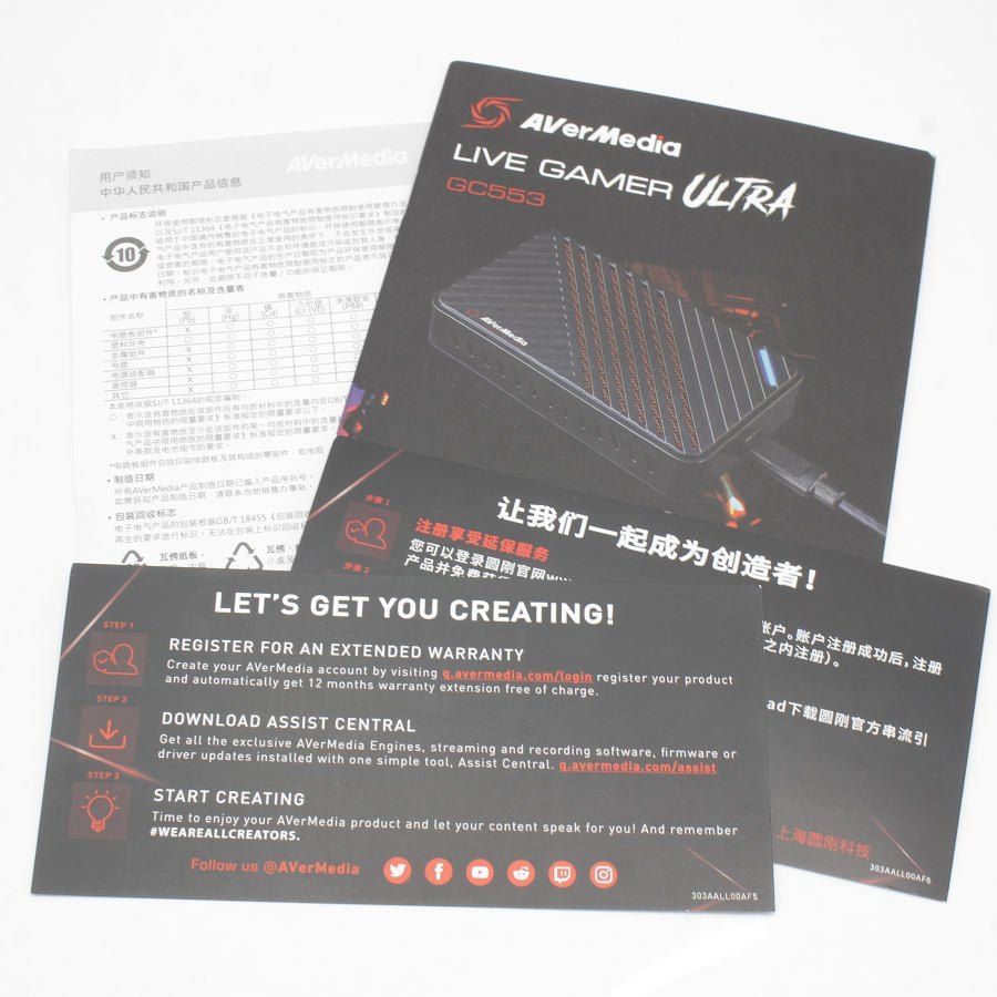 美品】AVerMedia Live Gamer Ultra GC553 パススルー対応 ゲーム ...