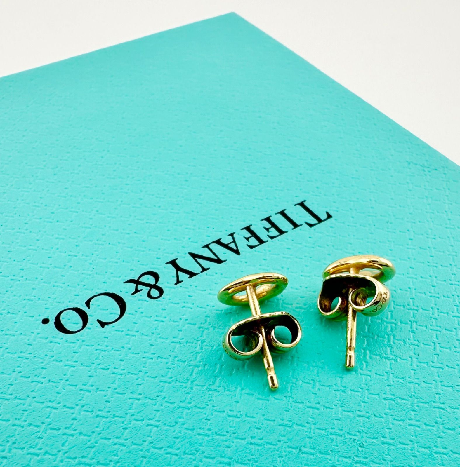SALE Tiffany ティファニー　K18 ペレッティ　オープンハートピアス ティファニー ピアス K18PG エルサペレッティ オープンハート