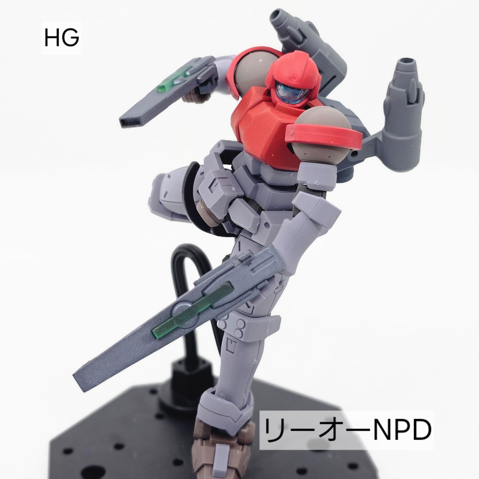 HG リーオー（塗装あり）リーオーNPD（塗装あり） ガンプラ リユース品