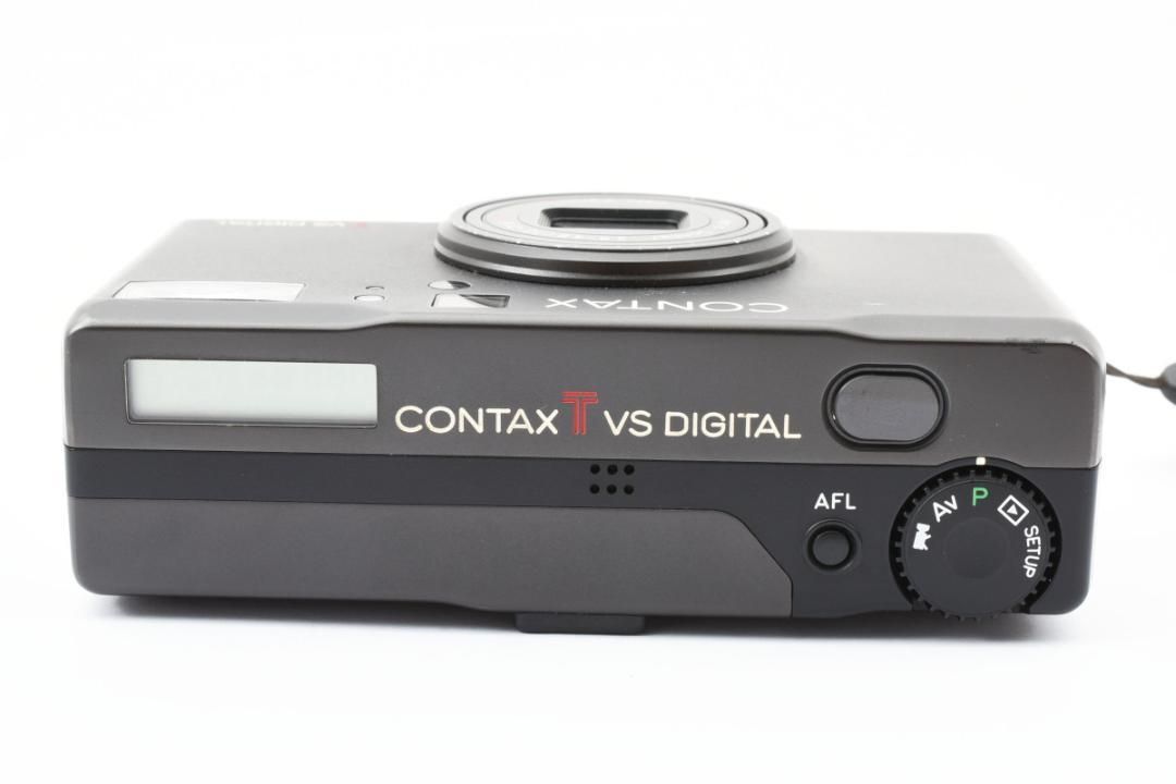 CONTAX コンタックス T VS DIGITAL Carl Zeiss カールツァイス ブラック コンパクトデジタルカメラ #326