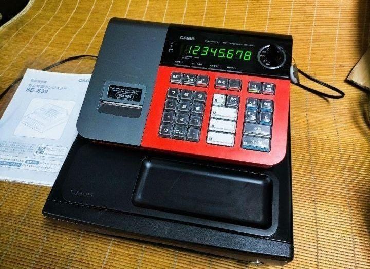 カシオレジスター SE-S30 人気機種 送料無料 834200